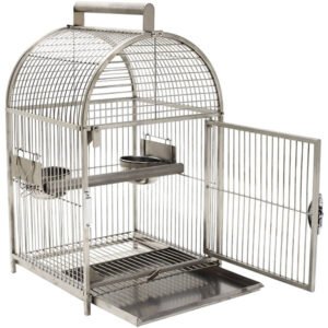 Portable Bird Travel Cages Stainless steel