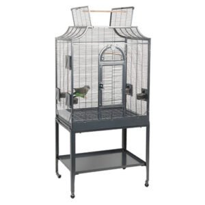 amazona 2 top opening parrot cage and stand