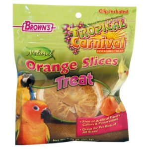 Brown's Dried Orange Slices Parrot Treat