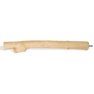 coffee wood straight perch large