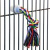 cotton rope preening parrot toy small