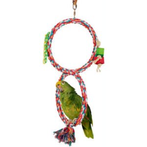 Double Cotton Swinger Parrot Toy Large