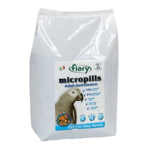 fiory micropills cold pressed pellets african grey parrot food 25kg