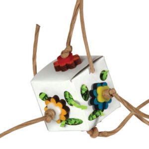 foraging fun box parrot toy small