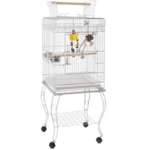 Gama Top Opening Small Parrot Cage with Stand