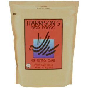 harrisons high potency coarse 5lb complete parrot diet