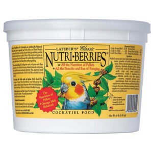 Lafeber Cockatiel NutriBerries Original 1.8kg Complete Cockatiel and Budgie Food