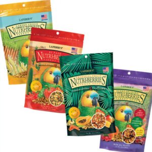 lafeber nutriberries complete parrot food pack of 4