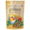 lafeber nutriberries original budgie and cockatiel food 284g