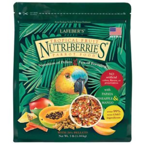 Lafeber NutriBerries Tropical Fruit 1.36kg Complete Parrot Food