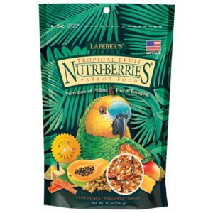 lafeber nutriberries tropical fruit 284g complete parrot food