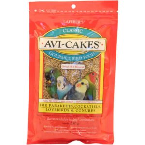 lafeber original avicakes cockatiel and budgie treat 230g