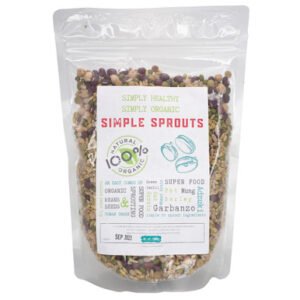 mikey mia simple sprouts organic parrot food 500g