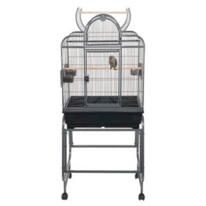 mini santa fe top opening parrot cage with stand