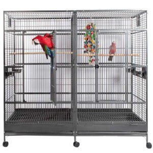 Nova 2 Large Parrot Cage with Divider