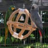 Parrot Planet Jute Swinger Parrot Toy