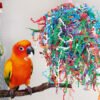 party paper preener parrot toy