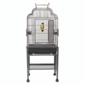 Peru Top Opening Parrot Cage with Stand - Antique