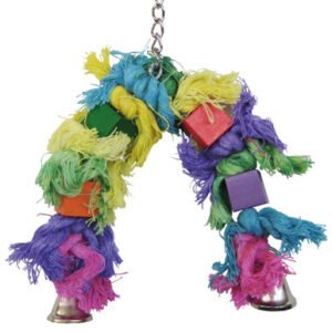 preening arch parrot toy small