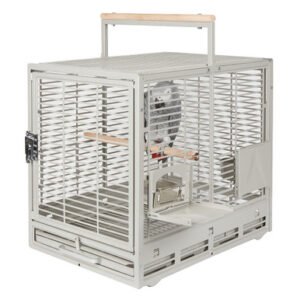 safari travel parrot cage stone