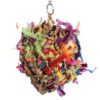 shreddable foraging ball parrot toy medium