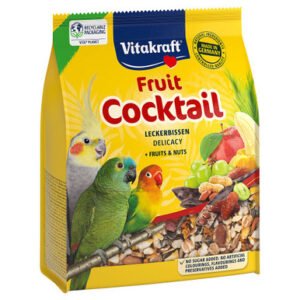 vitakraft cocktail parrot fruit nut 250g