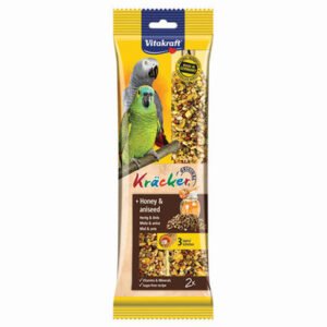 vitakraft parrot treat sticks honey aniseed