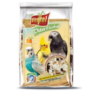 vitapol instant rice fruit for birds and parrots 130g