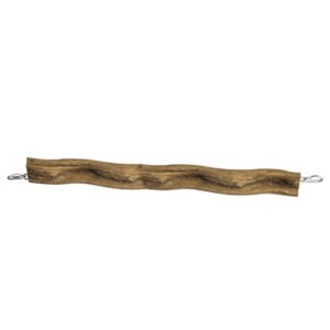 wavy wood wiggle corner parrot perch medium